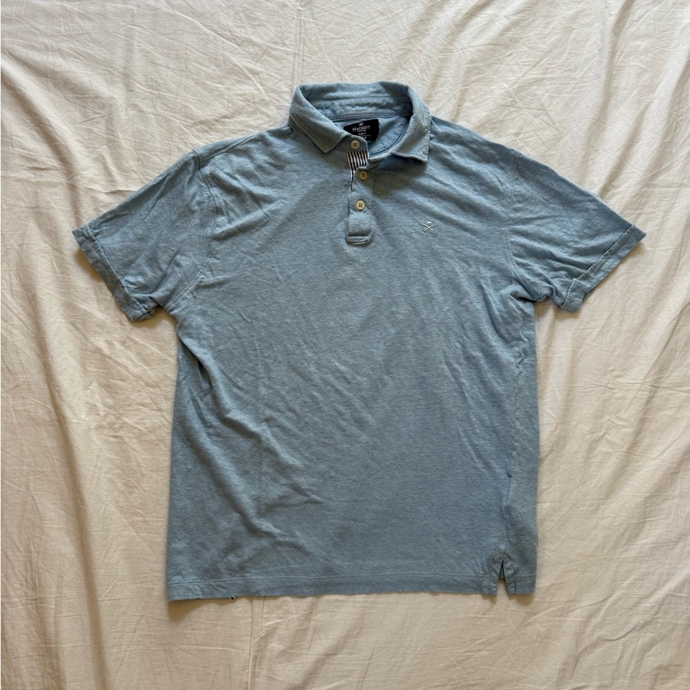 Hackett London light blue slim fit polo shirt Men’s XS/S